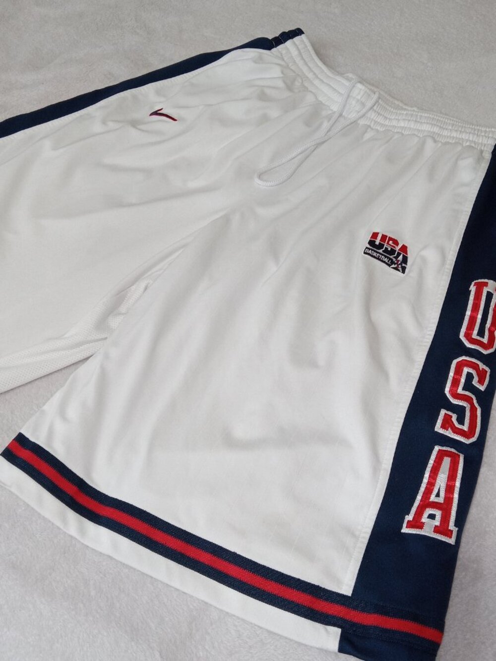 AUTHENTIC Nike Team USA Basketball Shorts 90s Dream Team Olympics Size XL Clean - Picture 8 of 16